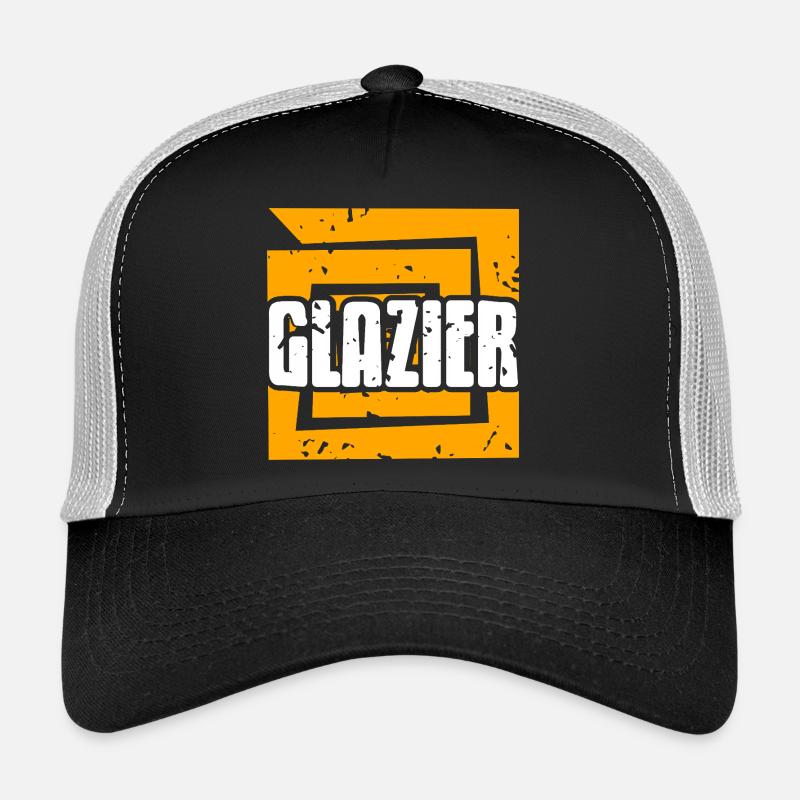 Evolution Glazier Funny Trade Job Progression Trucker Cap