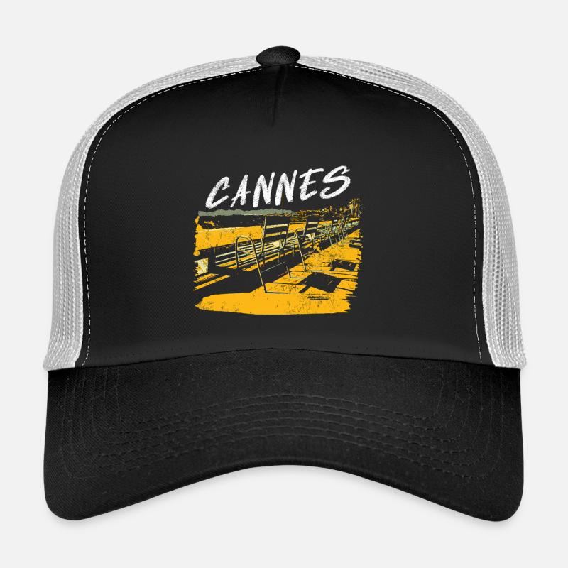 Cannes la Croisette Casquette trucker 