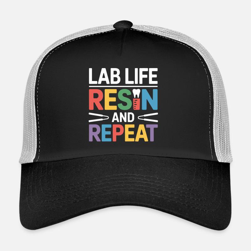 Dental Lab Technician Work Art  Trucker Cap