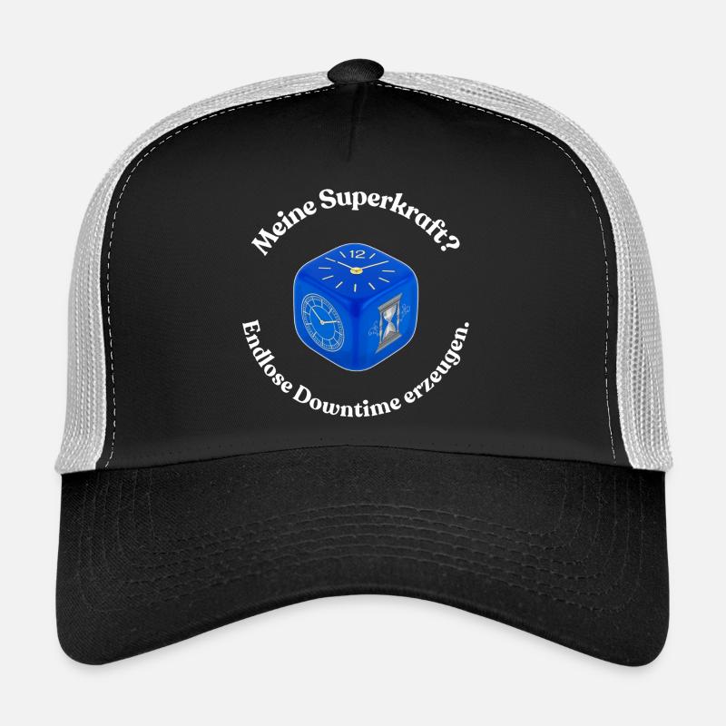 Super capacité Temps d’arrêt pour les joueurs de société Moderne Casquette trucker 