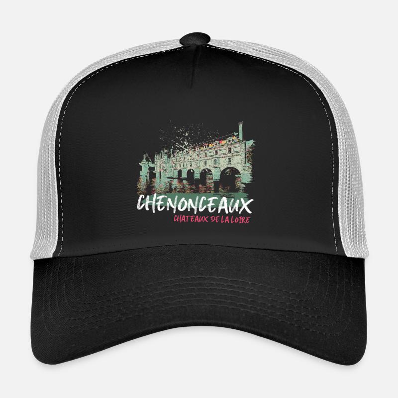 Loire Valley castles in Chenonceaux Trucker Cap