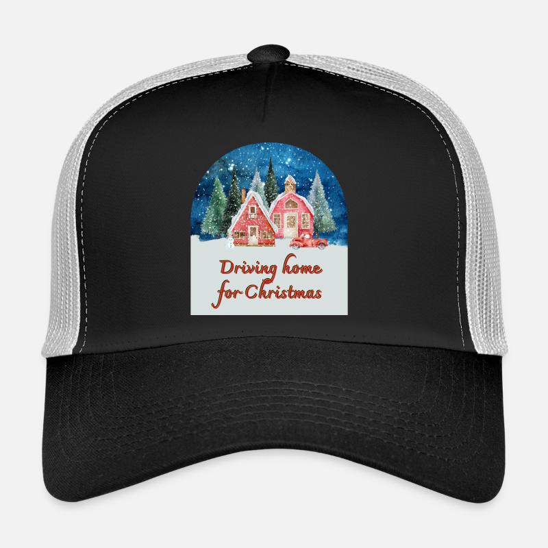 Driving home for christmas Trucker Cap