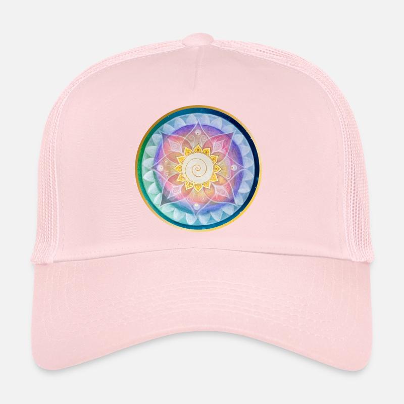Conception harmonieuse de la méditation mandala Casquette trucker 