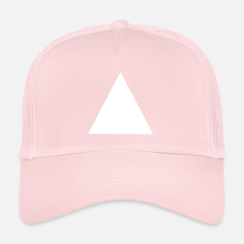 Abstract Geometric Triangle Composition Trucker Cap
