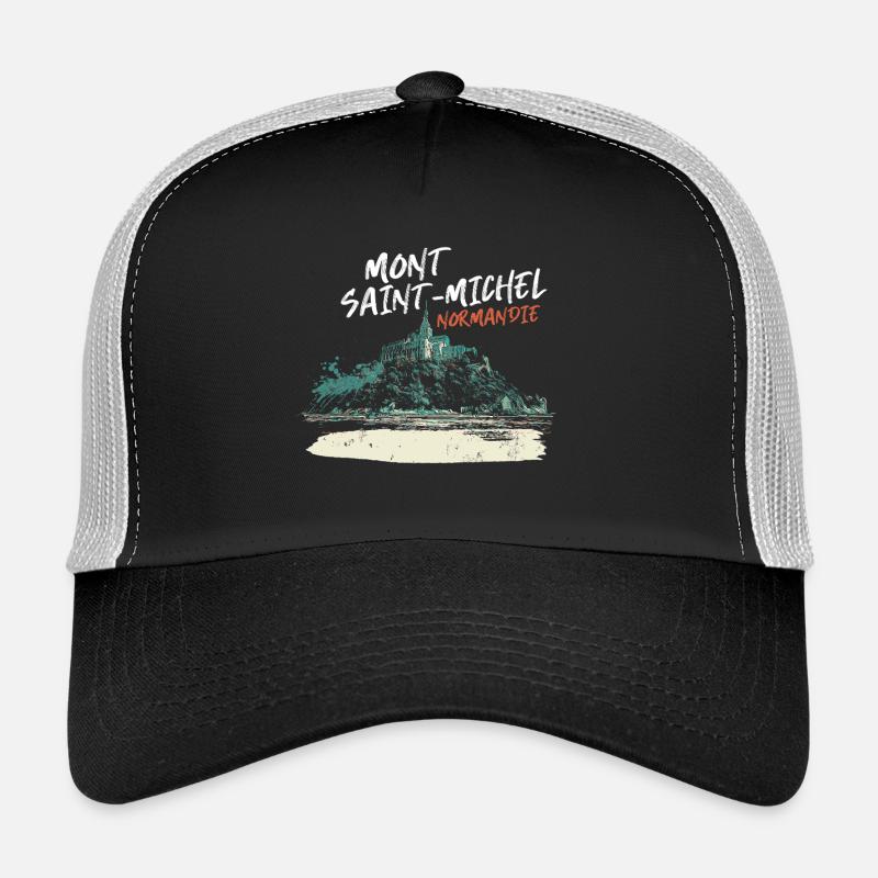 Mont Saint-Michel Stylisé Casquette trucker 