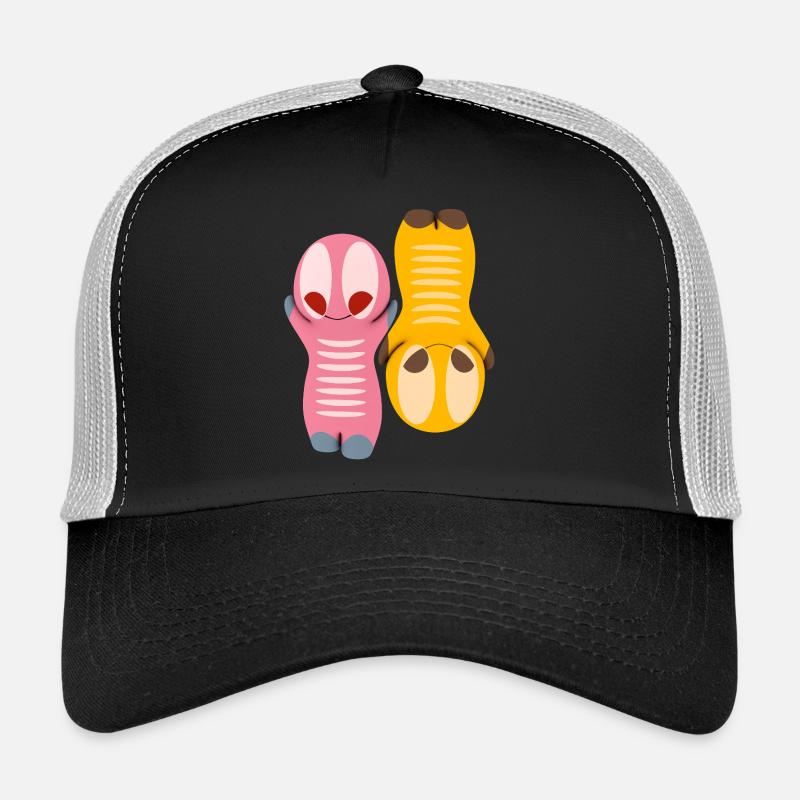 Mignonne figurine kawaii Casquette trucker 