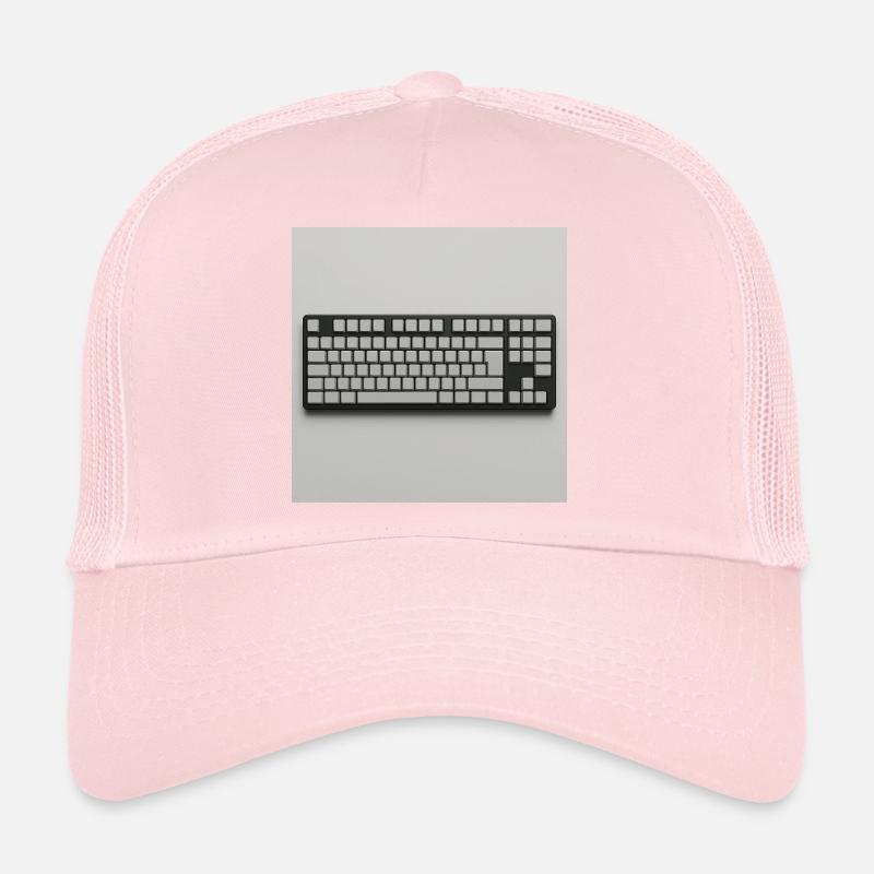 Minimalist Keyboard Trucker Cap