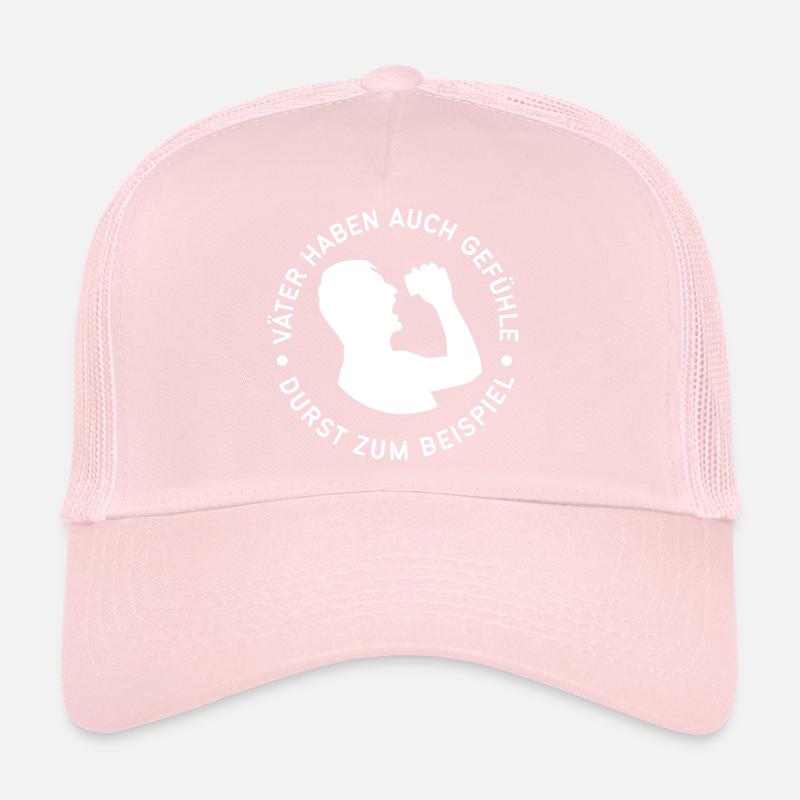 Father Thirst Saying Circle Trucker Cap
