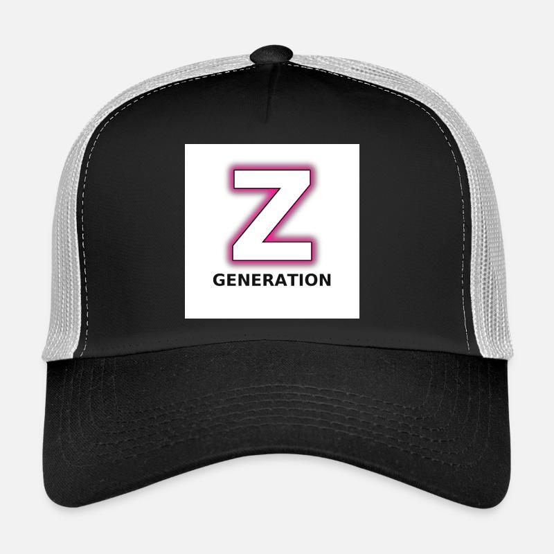 Génération Z Neon Z Casquette trucker 