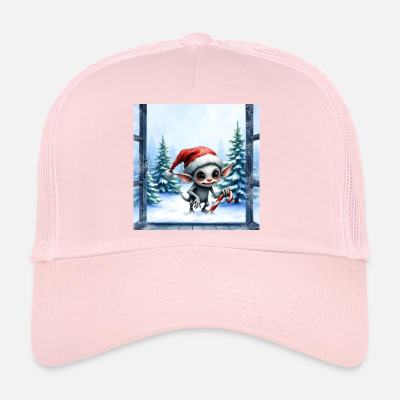 Chapeau d’elfe de Noël Casquette trucker 