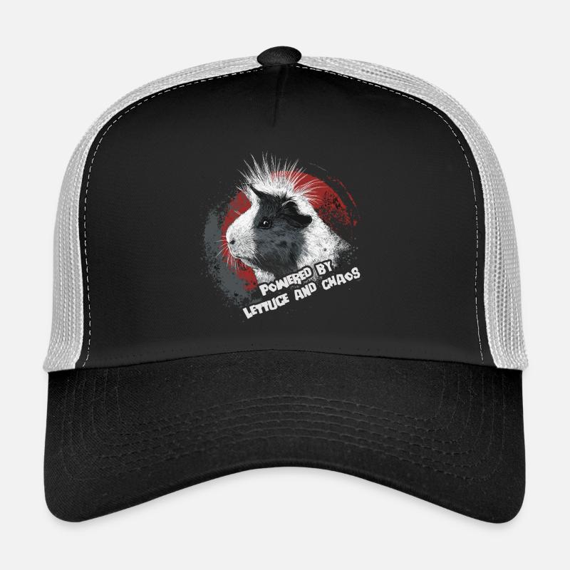 Cochon d’Inde avec un dicton amusant Casquette trucker 