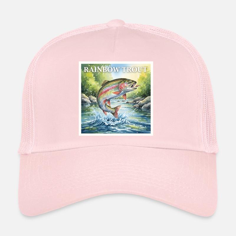 rainbow trout Trucker Cap