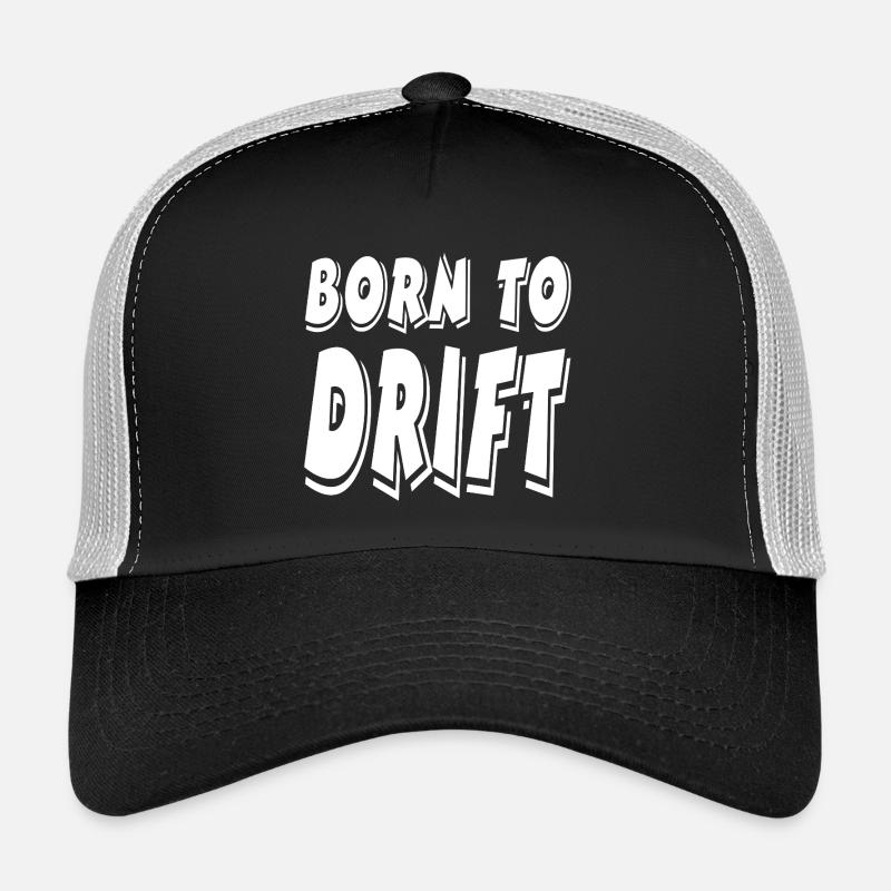 Auto - Trucker Cap - Schwarz/Steingrau