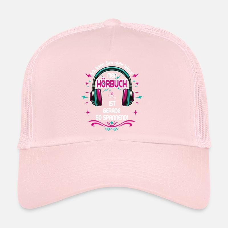 Exciting audio book Trucker Cap