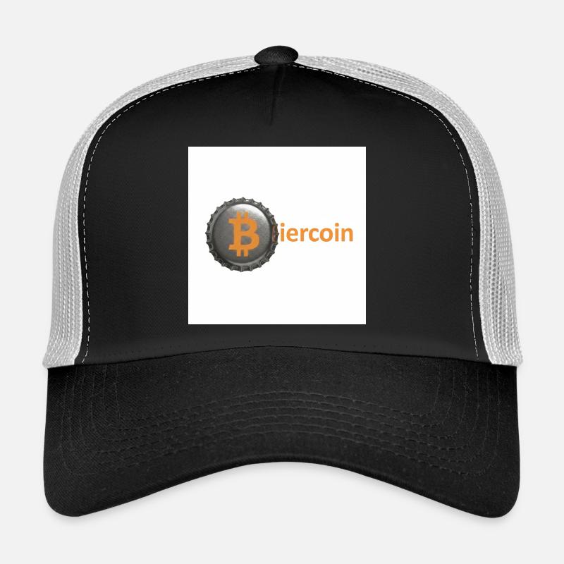 BierCoin Bitcoin Logo Trucker Cap