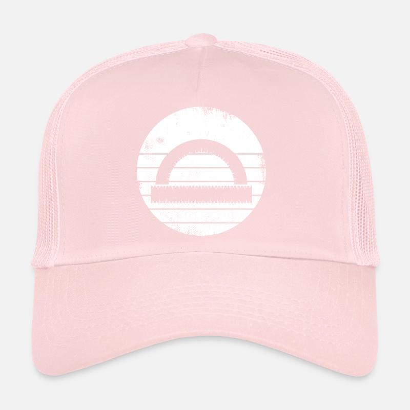 Semi-circular protractor Trucker Cap