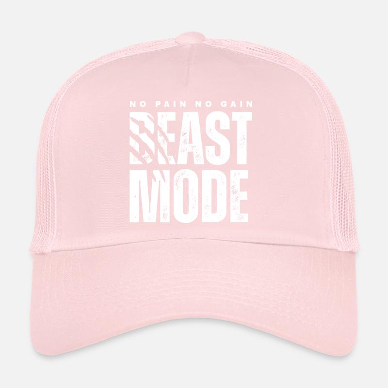 Mode Festin Pas de douleur Pas de gain Casquette trucker 