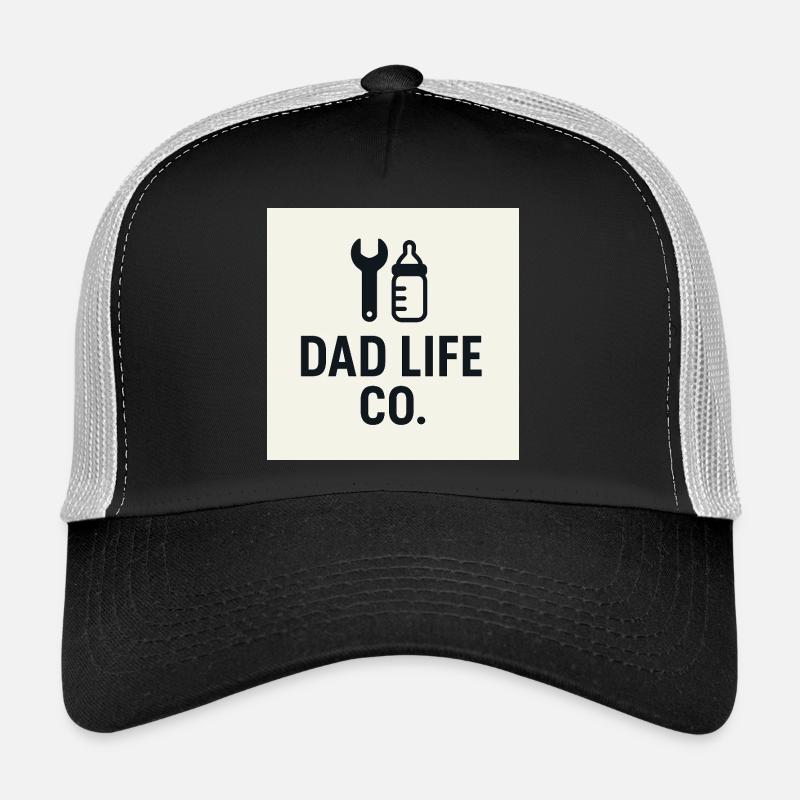 Dad Life Co Tool Bottles - Trucker Cap - black/stone grey