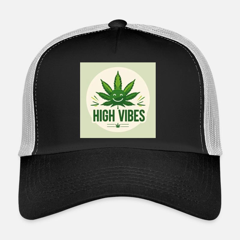 Joie verte à haute vibration Casquette trucker 