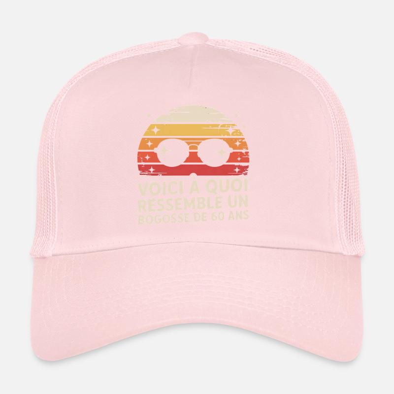 Lunettes Vintage 60 Ans Fun Casquette trucker 