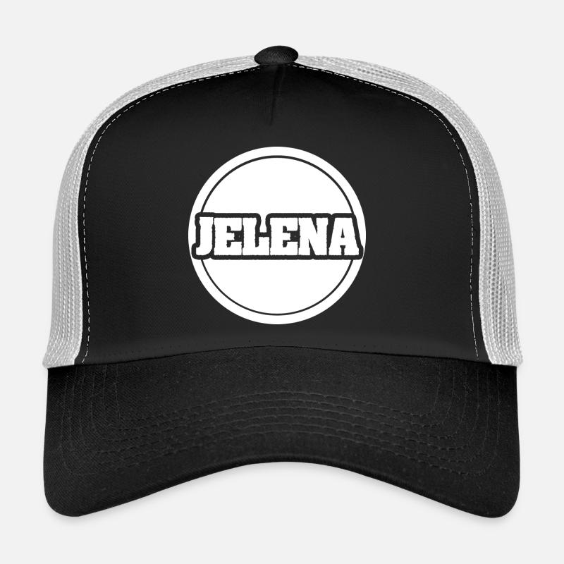 Jelena comme prénom Casquette trucker 
