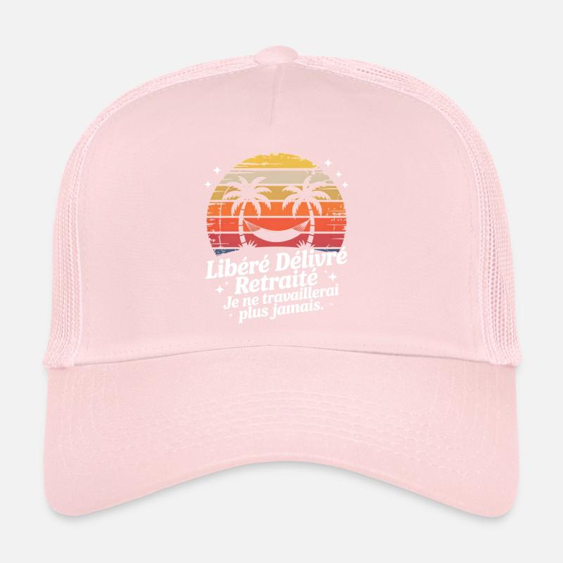 Parodie Soleil Palm Retraité Casquette trucker 