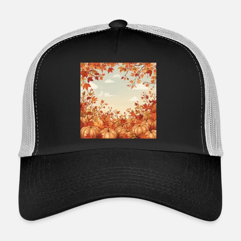 Bonjour l’automne Casquette trucker 