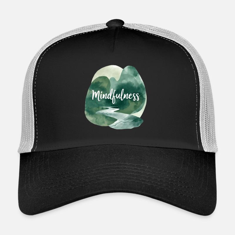 Pleine conscience Nature Trail Illustration Casquette trucker 