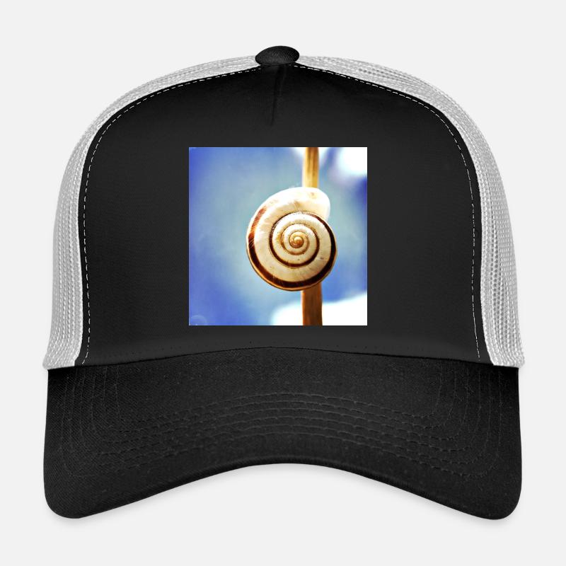 Snail-shell Trucker Cap