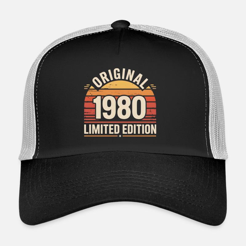 Original 1980 Limited Edition - Trucker Cap - black/stone grey