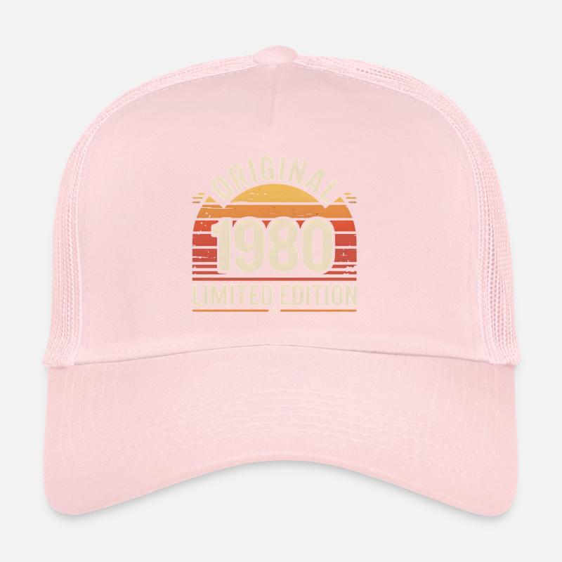 Original 1980 Edition Limitée Casquette trucker 