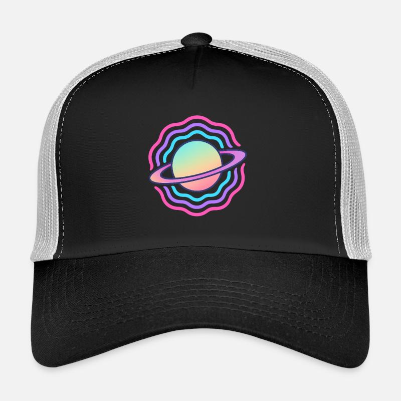 Cosmic Planet Sphère Galactique Stylisée Casquette trucker 