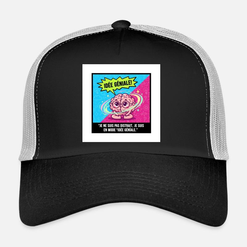 Idée Géniale Cerveau Pop Casquette trucker 