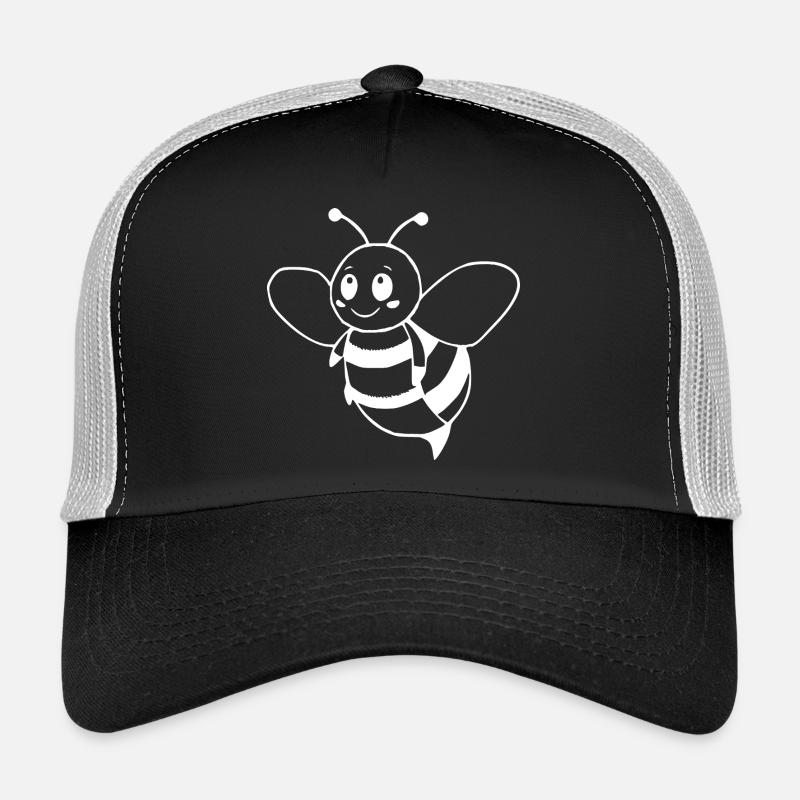 personalized bee t-shirt as a beekeeper gift Trucker Cap