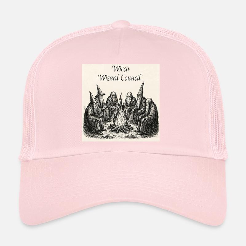 Wicca Wizard Council Casquette trucker 