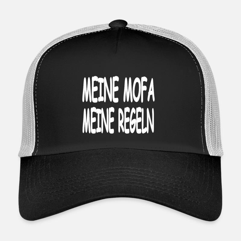 Moped - Trucker Cap - black/stone grey