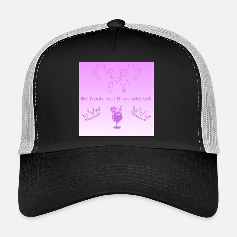 Sei frei laut und wunderVOLL Trucker Cap