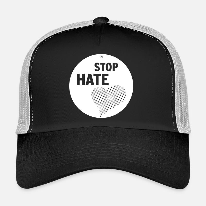 Stop Hate Trucker Cap