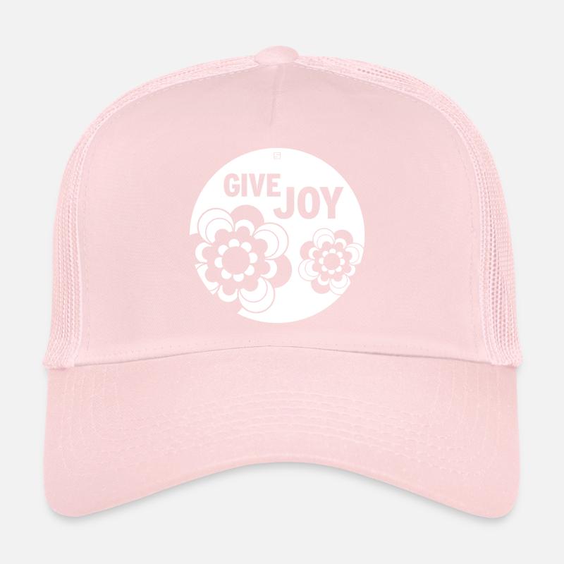 DONNEZ DE LA JOIE Casquette trucker 