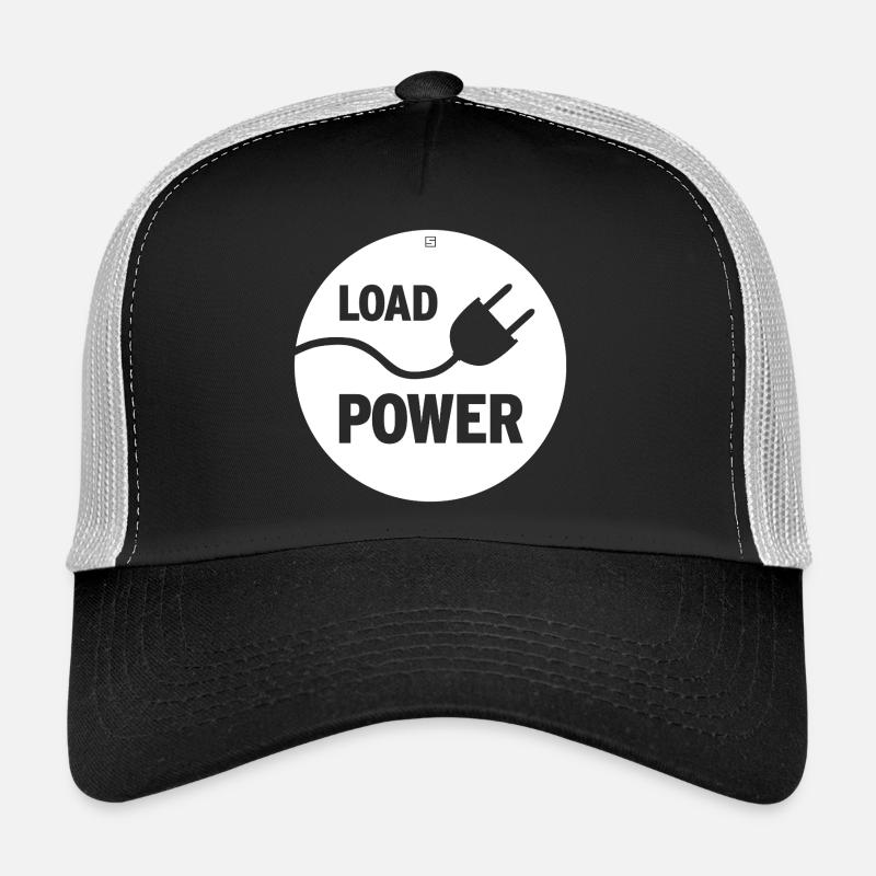 PUISSANCE DE CHARGE Casquette trucker 