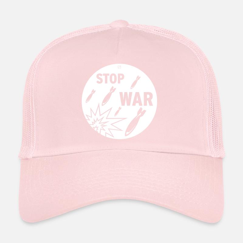 Arrêtez la guerre Casquette trucker 