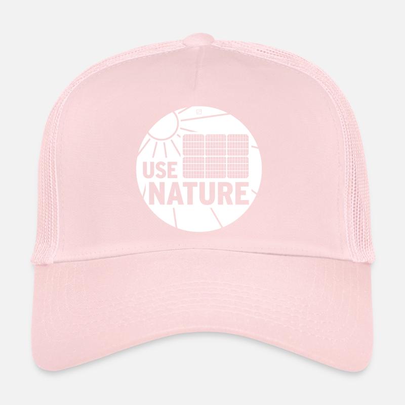 UTILISEZ LA NATURE Casquette trucker 