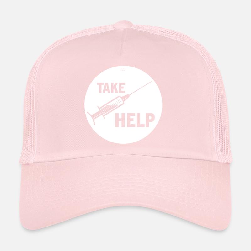 DEMANDEZ DE L’AIDE Casquette trucker 