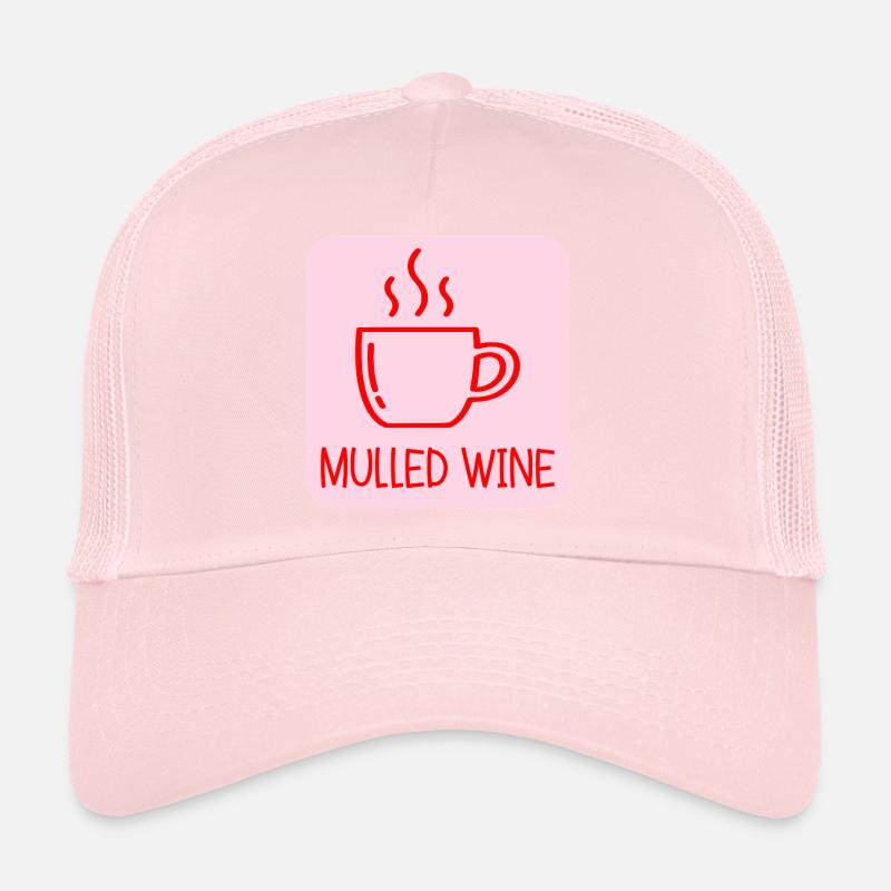 MULLED WINE MUG CHRISTMAS Trucker Cap