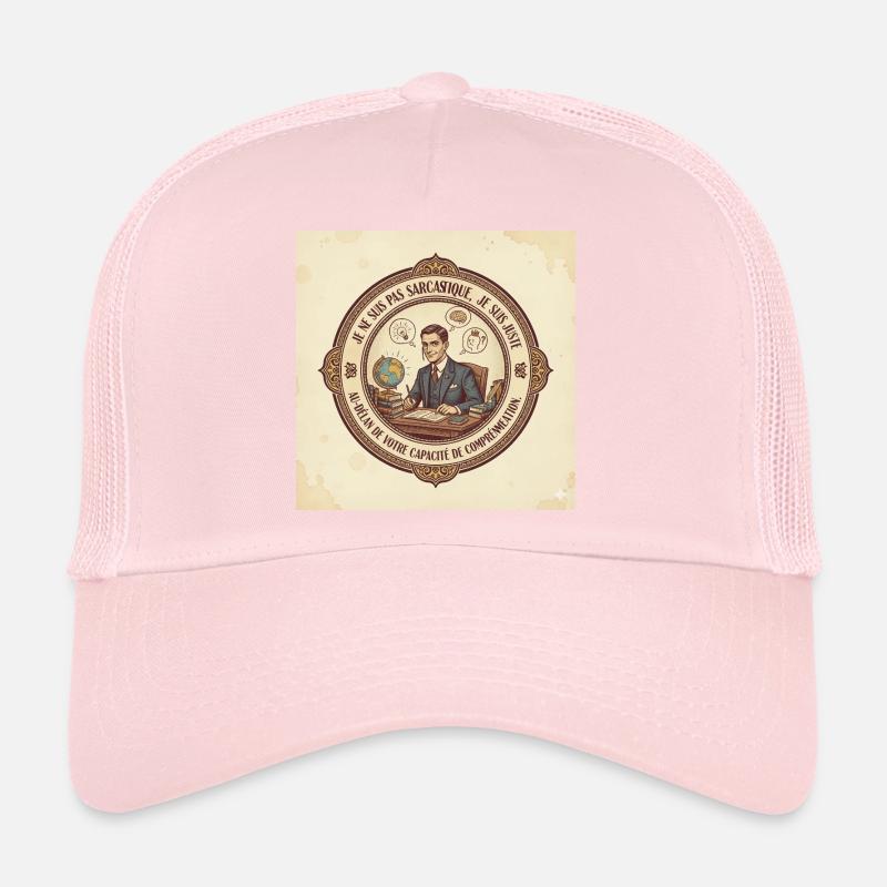 Sarcasme de Bureau Vintage Casquette trucker 