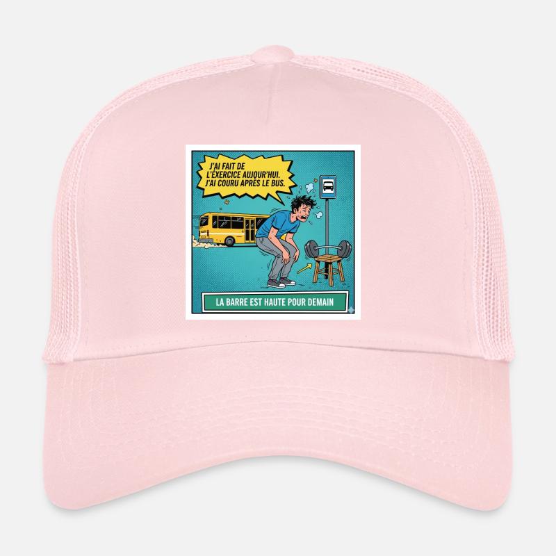 Barre haute pour demain Casquette trucker 