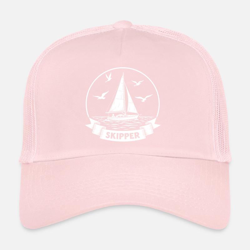 Skipper Voilier Capitaine maritime Casquette trucker 