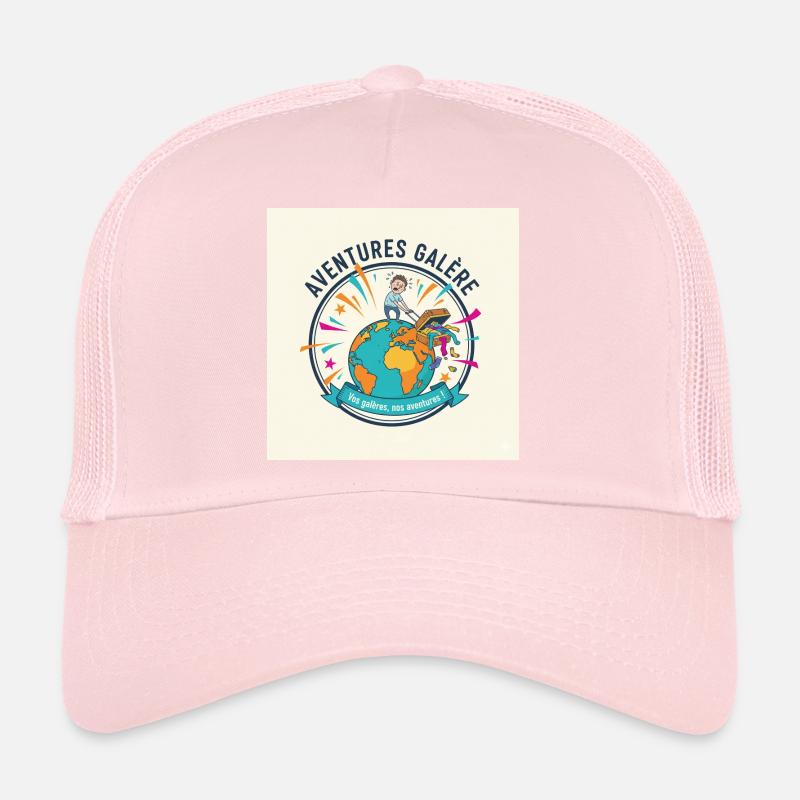 Aventures Galère Monde en Action Casquette trucker 