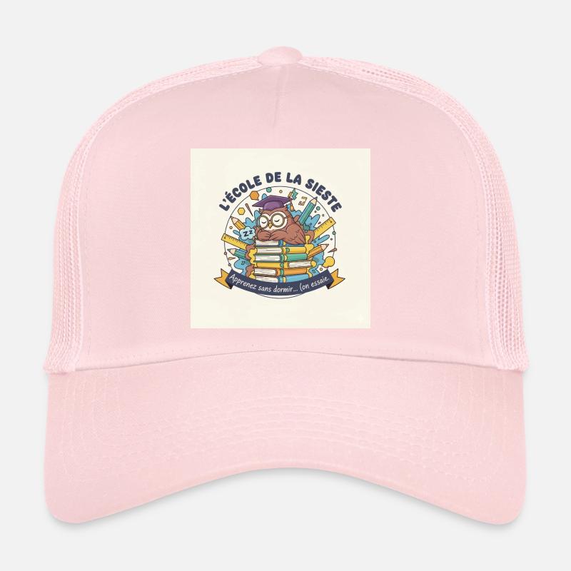 Schule der Eule Nickerchen Schüler Trucker Cap