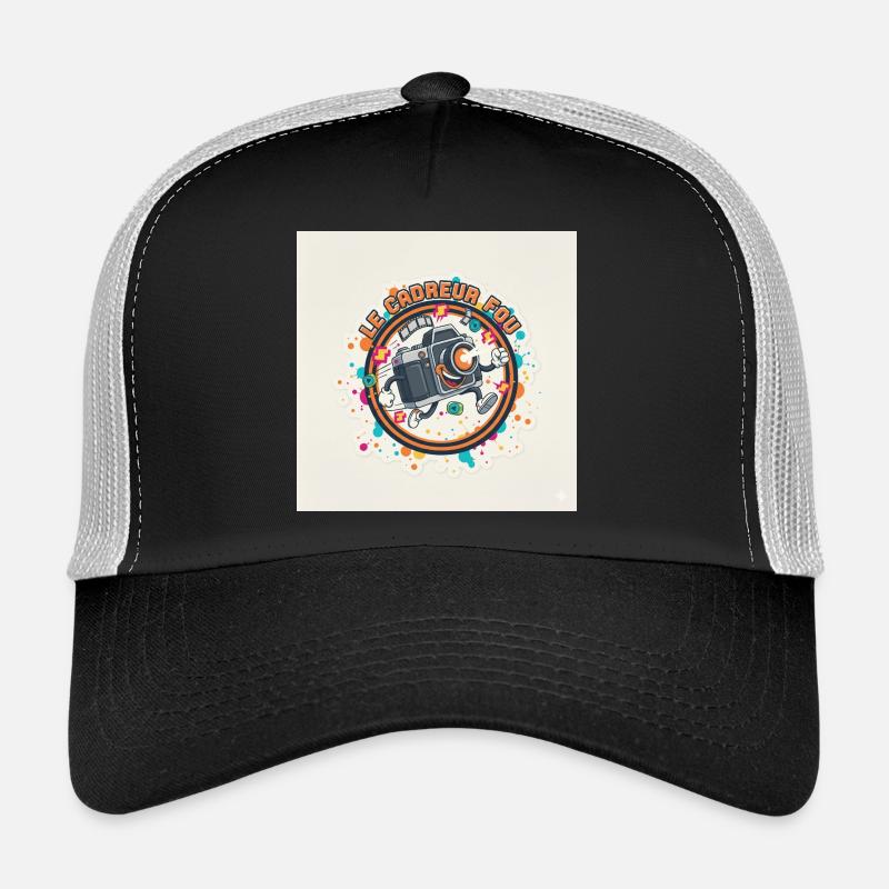 Le Cadreur Fou Caméra Rieuse Casquette trucker 
